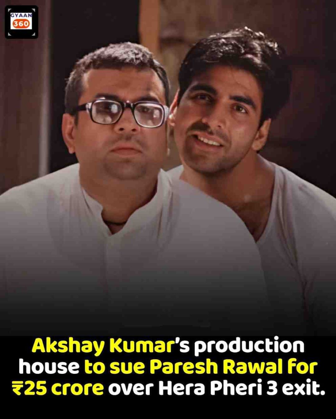 Akshay Kumar Files ₹25 Crore Legal Lawsuit Over Paresh Rawal’s Exit from Hera Pheri 3 – What Really Happened?